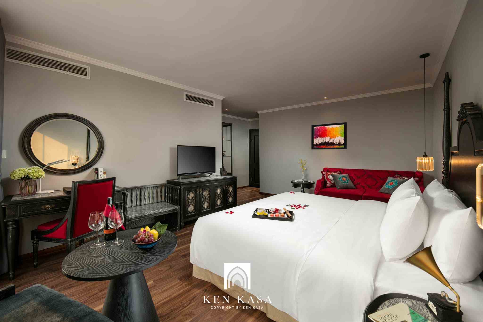 Kh&ocirc;ng gian được decor tối giản 